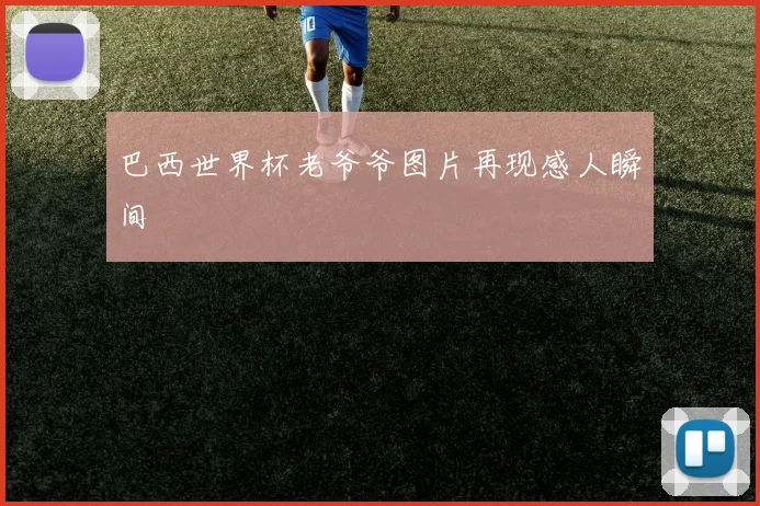 巴西世界杯老爷爷图片再现感人瞬间
