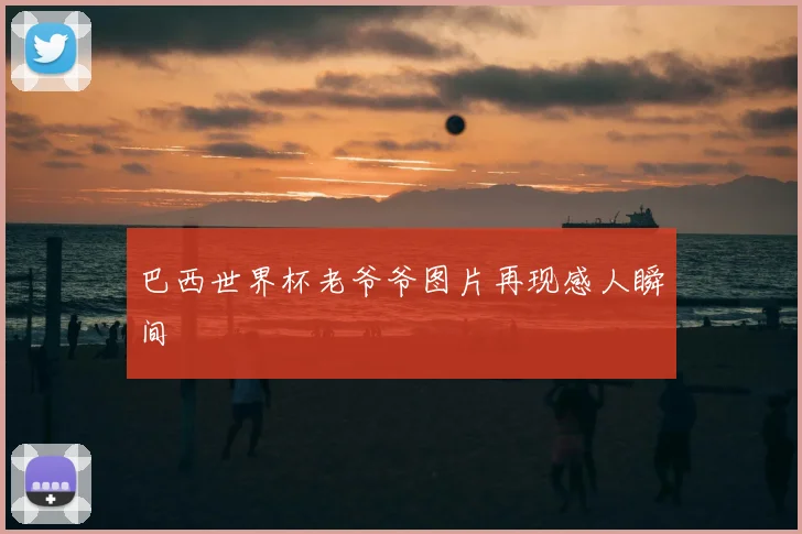 巴西世界杯老爷爷图片再现感人瞬间